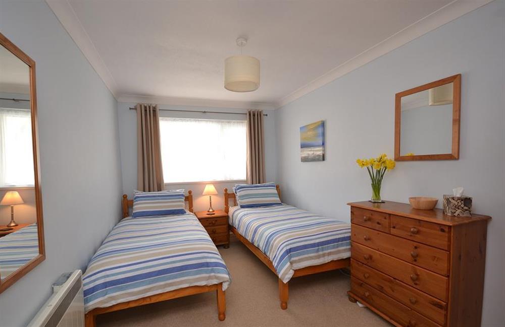 The twin bedroom at 7 Mayflower Court, Dartmouth