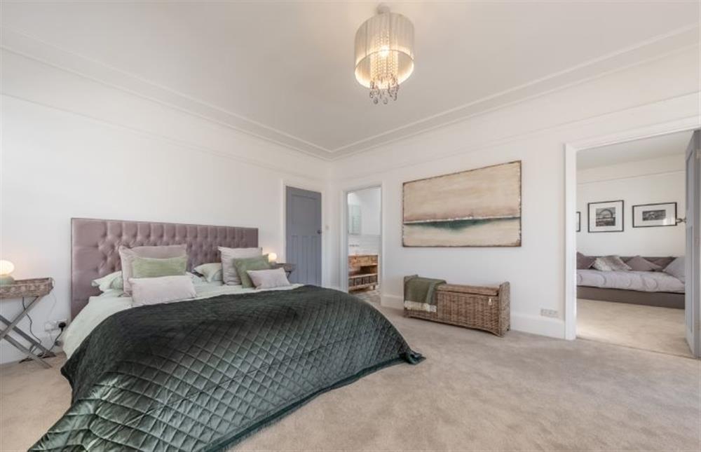 First floor: Master bedroom into dressing room at 7 Montague Road, Sheringham
