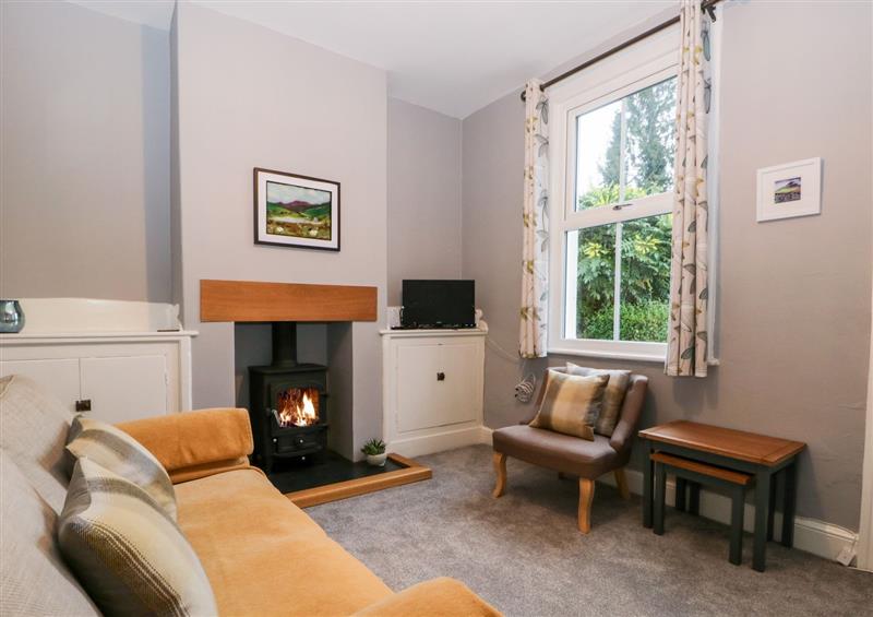 Relax in the living area at 7 Railway Cottages, Newby Bridge