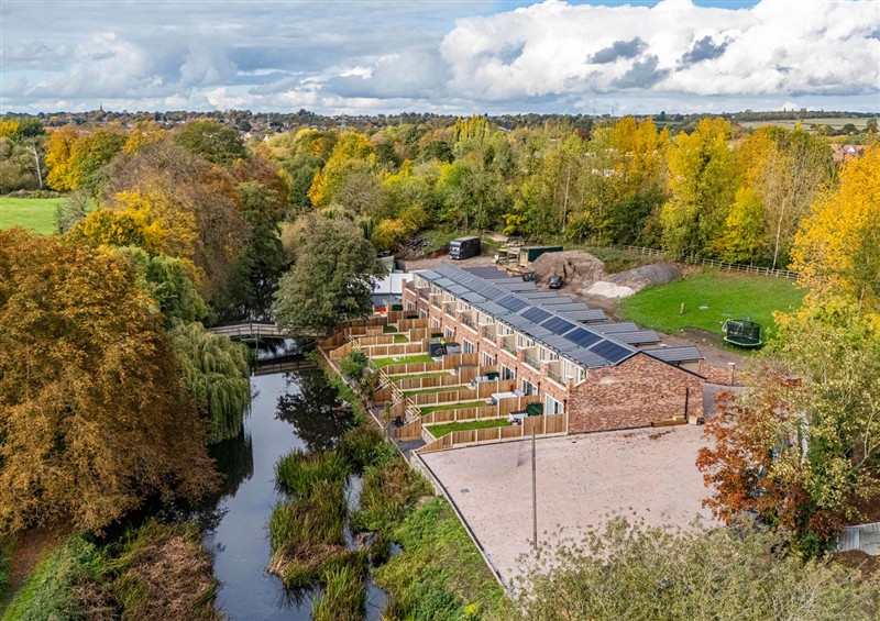 The garden in 7 Riverside Mews at 7 Riverside Mews, Borrowash