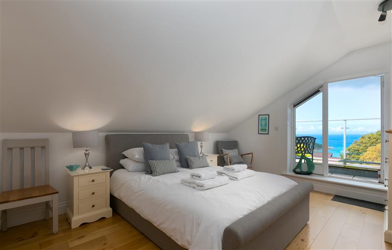 One of the bedrooms at 7 Sandy Lane, Carbis Bay
