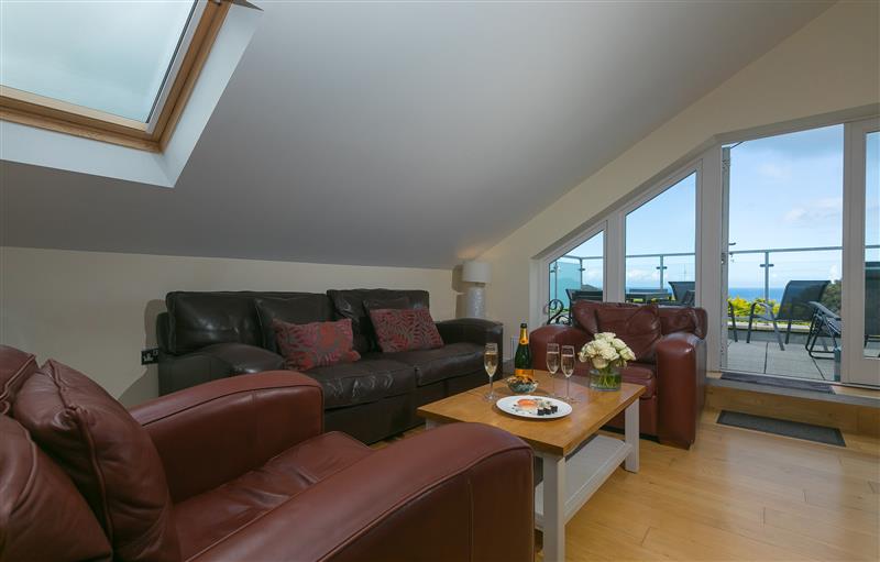 The living area at 7 Sandy Lane, Carbis Bay