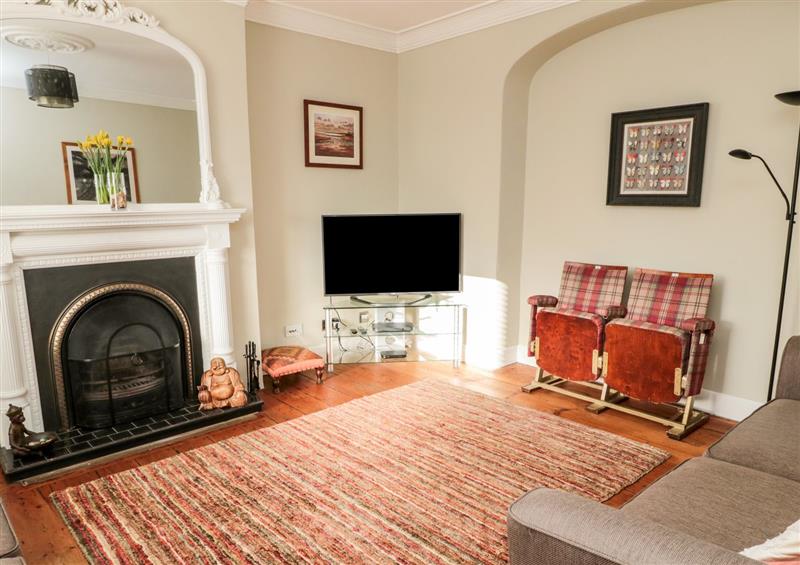 The living room at 7 Scotts Place, Berwick-Upon-Tweed