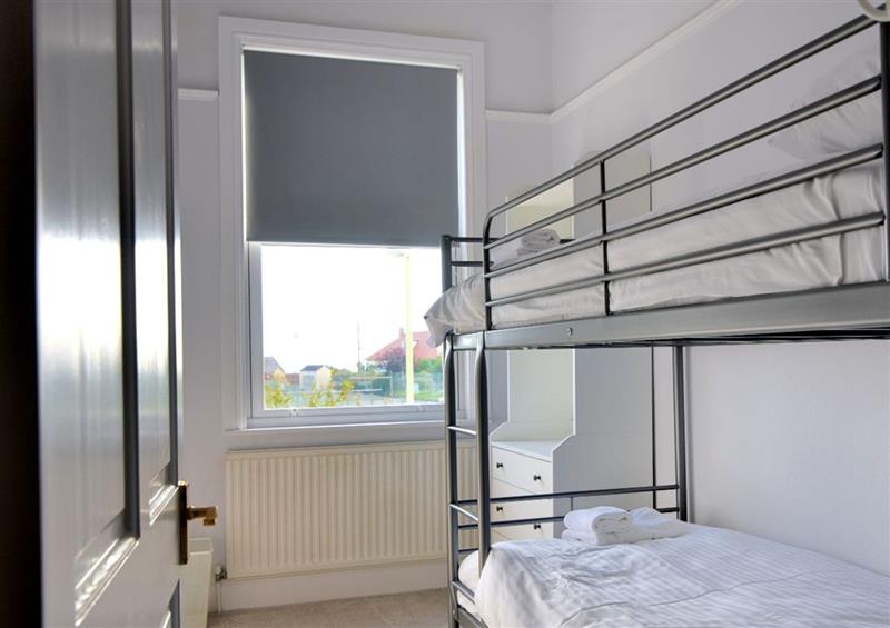 One of the bedrooms at 7 Seafield Road, Seaton