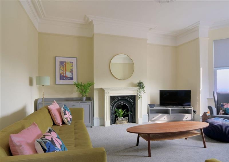 This is the living room at 7 Seafield Road, Seaton