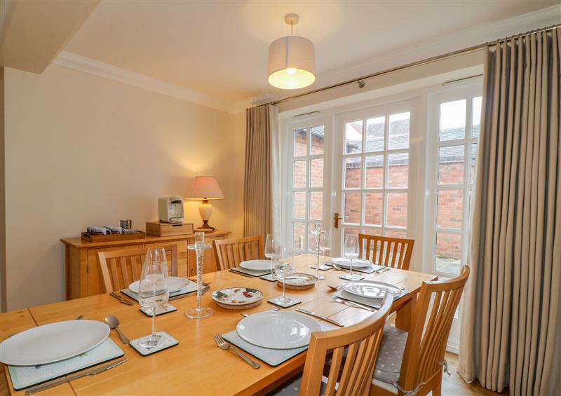 Dining room at 7 The Green, Whittington
