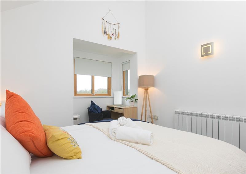 One of the bedrooms at 7 Toms Yard, St Ives