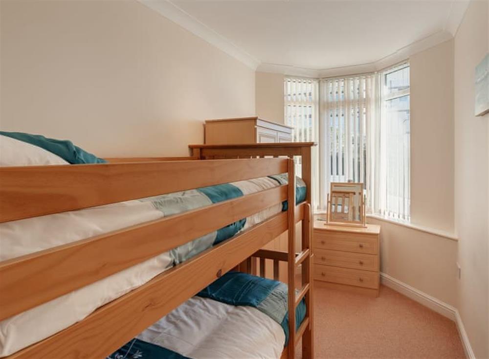 Bunk bedroom at 7 Vista Apartments in , Paignton