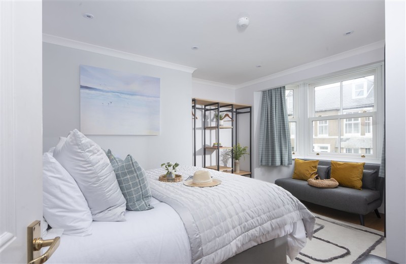 Bedroom at 7 Wheal Ayr, Cornwall
