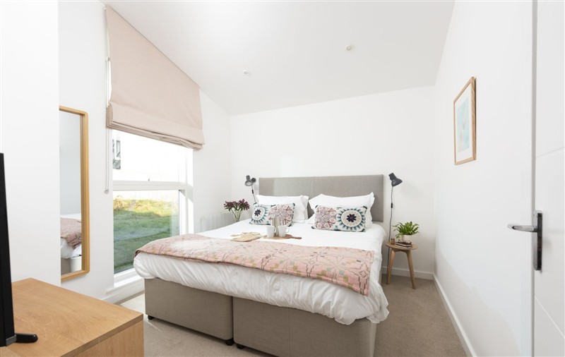 One of the bedrooms at 71 Una, Cornwall