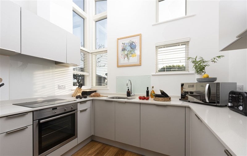 This is the kitchen at 71 Una, Cornwall