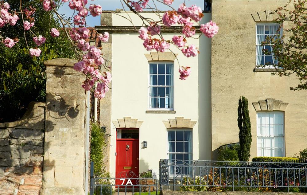7a Cathedral Green, a charming Grade II listed house overlooking the Cathedral  at 7a Cathedral Green, Wells