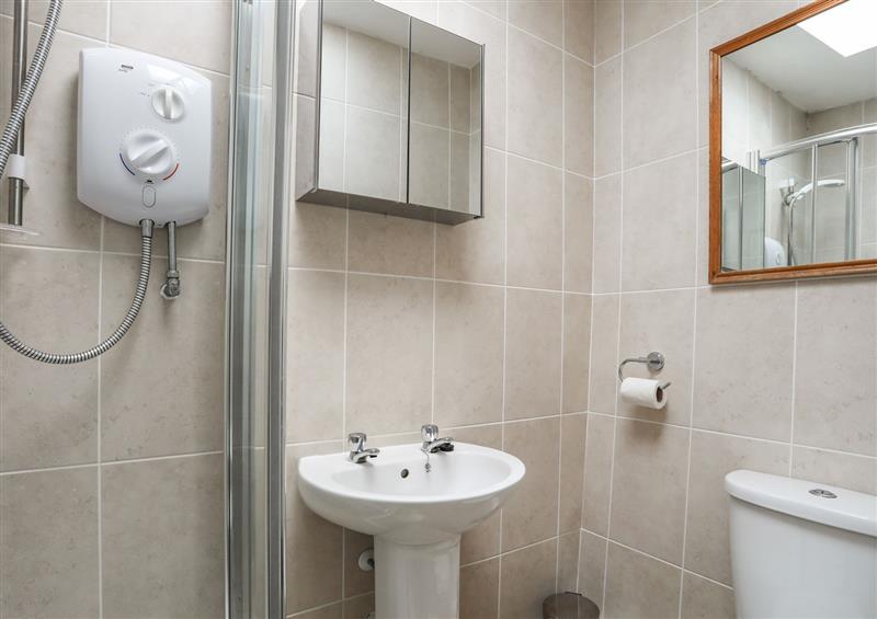 This is the bathroom at 8 Abererch Road, Pwllheli
