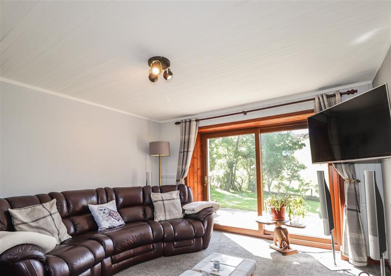 The living room at 8 Achnabat, Skerray near Bettyhill