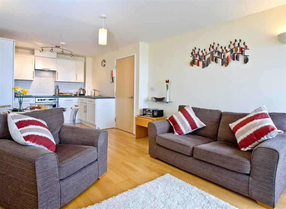Open plan living space at 8 Belvedere Court in , Paignton