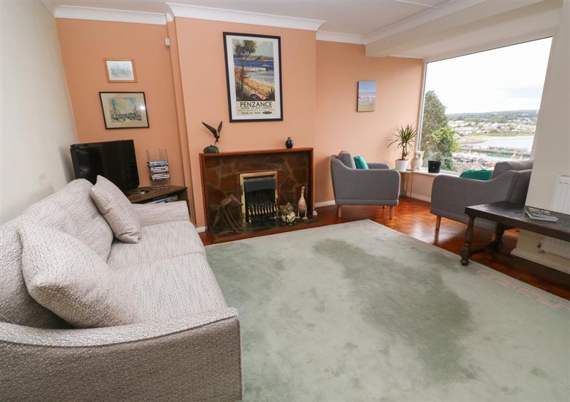 Enjoy the living room at 8 Bowjey Terrace, Newlyn