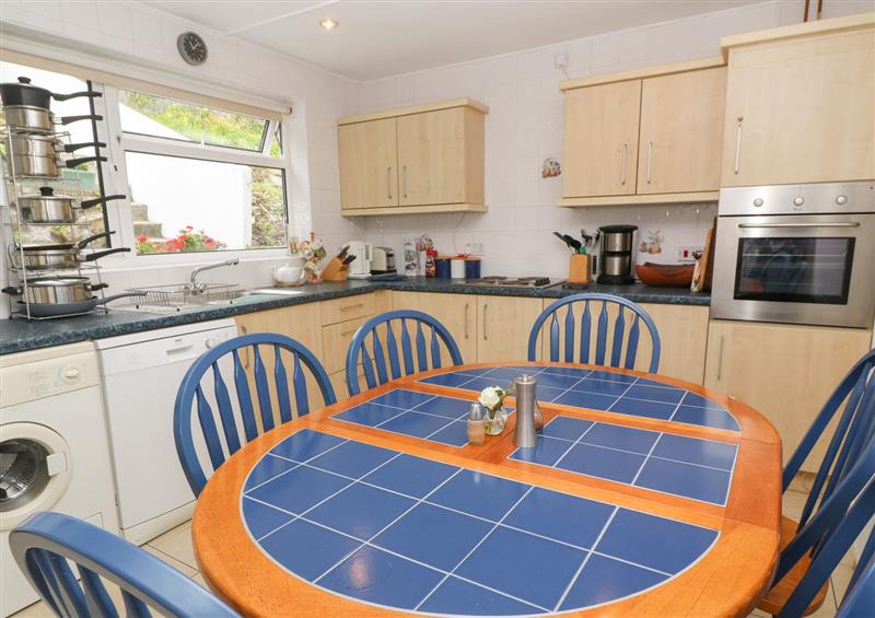 This is the kitchen at 8 Bowjey Terrace, Newlyn