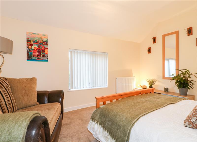 One of the bedrooms at 8 Church Lane, Checkley near Tean