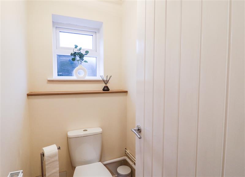 This is the bathroom at 8 Church Lane, Checkley near Tean
