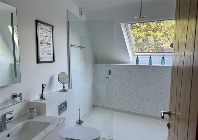 The bathroom (photo 2) at 8 Church Road, Ferndown