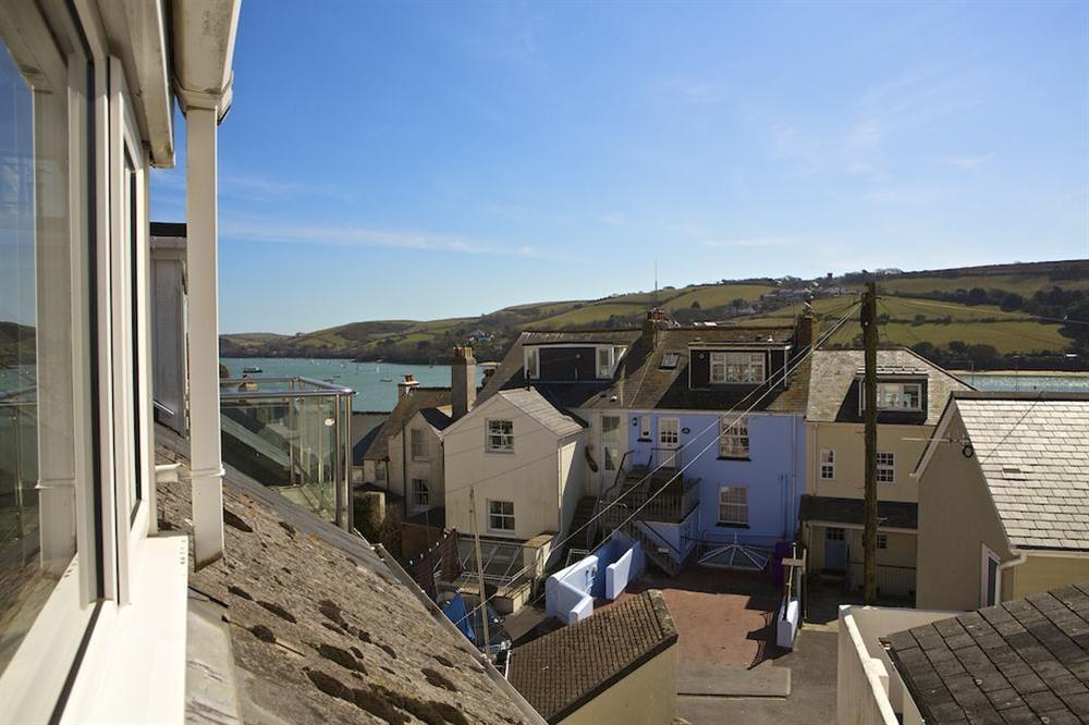 Looking towards the estuary from the lounge (photo 3) at 8 Church Street in , Salcombe