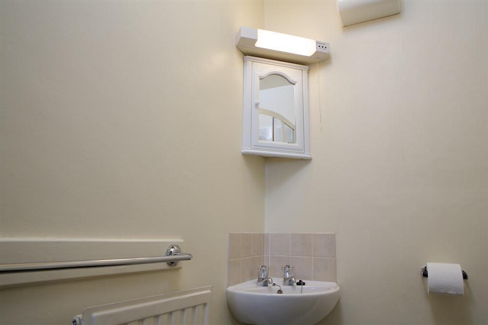 Shower room at 8 Church Street in , Salcombe