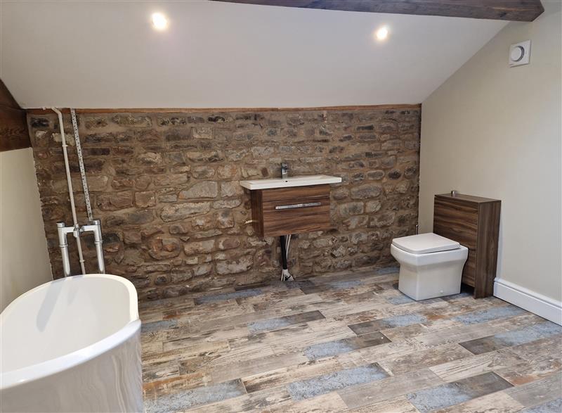 This is the bathroom at 8 Coach House, Cabus near Garstang