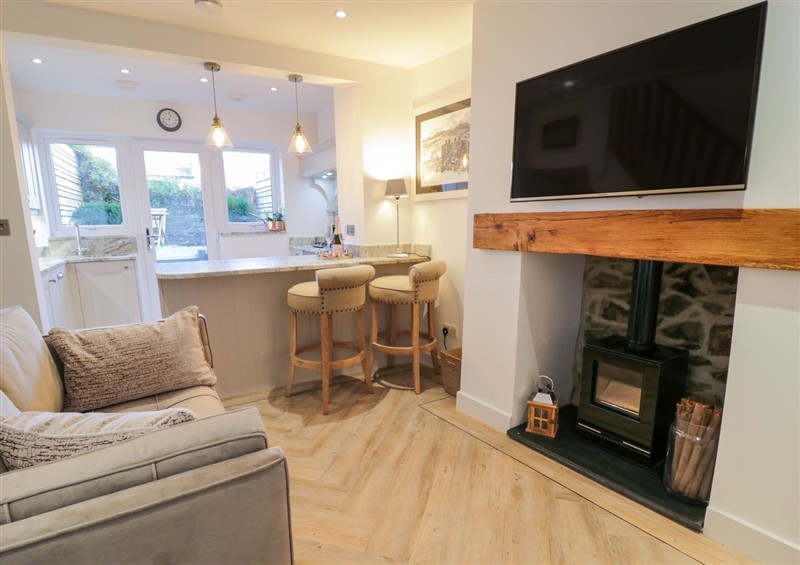 Enjoy the living room at 8 Crown Lane, Conwy