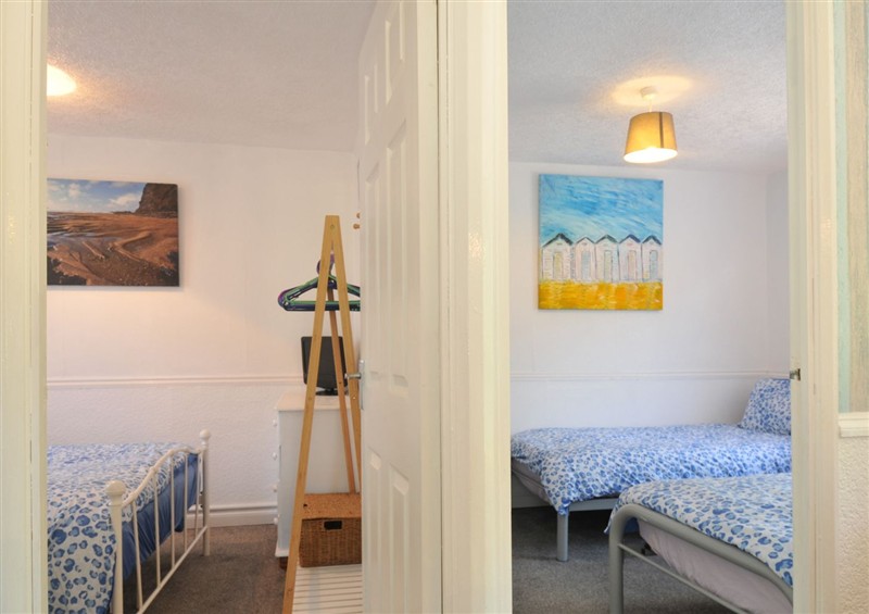 One of the 2 bedrooms at 8 Hillside, Kilkhampton