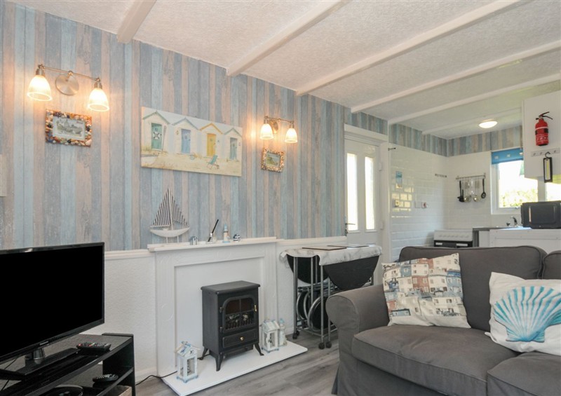 The living area at 8 Hillside, Kilkhampton