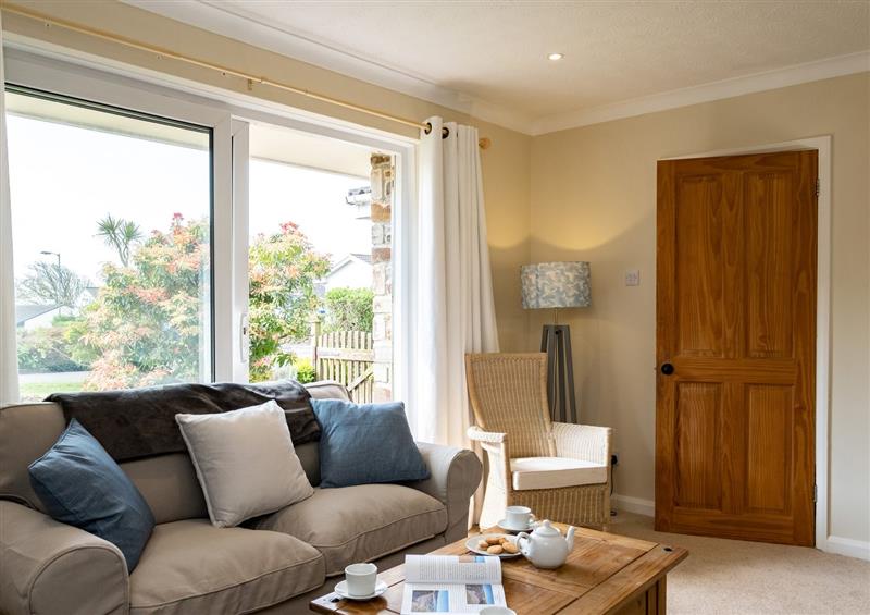 Relax in the living area at 8 Marshalls Way, Trelights near Port Isaac