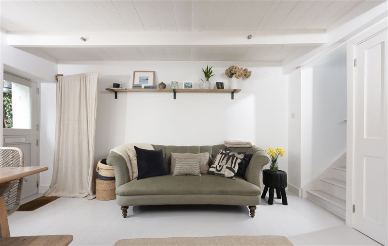 Relax in the living area at 8 Millpool, Cornwall