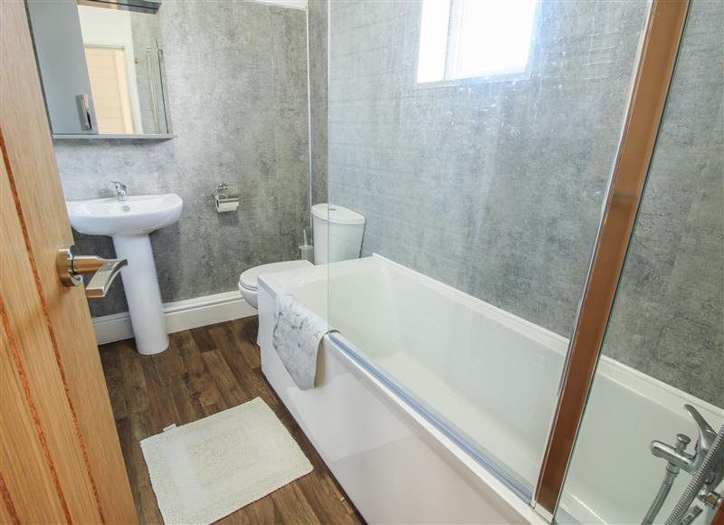 This is the bathroom at 8 New Houses, Pentre near Chirk