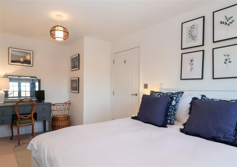 One of the bedrooms at 8 Oaks Court, Thorpeness