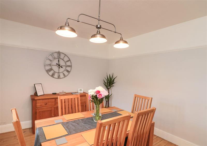 The dining room at 8 Staithes Lane, Staithes