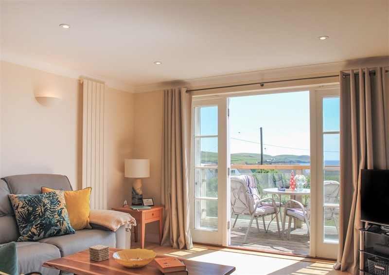 This is the living room at 8 Thurlestone Beach, Thurlestone