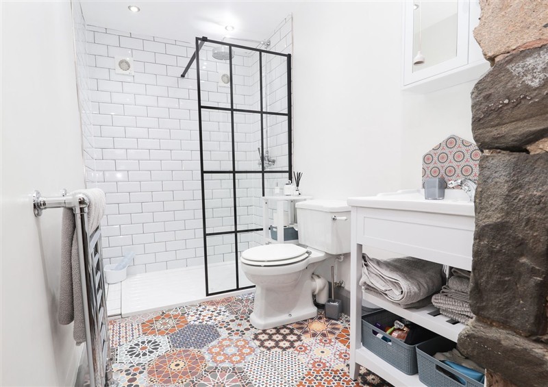 This is the bathroom at 8 Watkin Street, Conwy