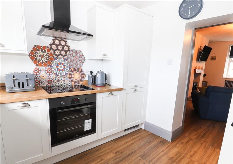 This is the kitchen at 8 Watkin Street, Conwy