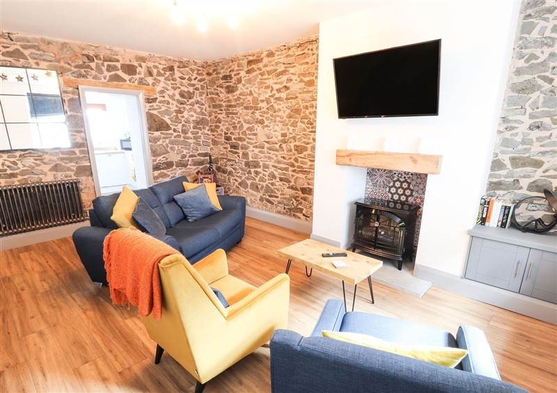 This is the living room at 8 Watkin Street, Conwy