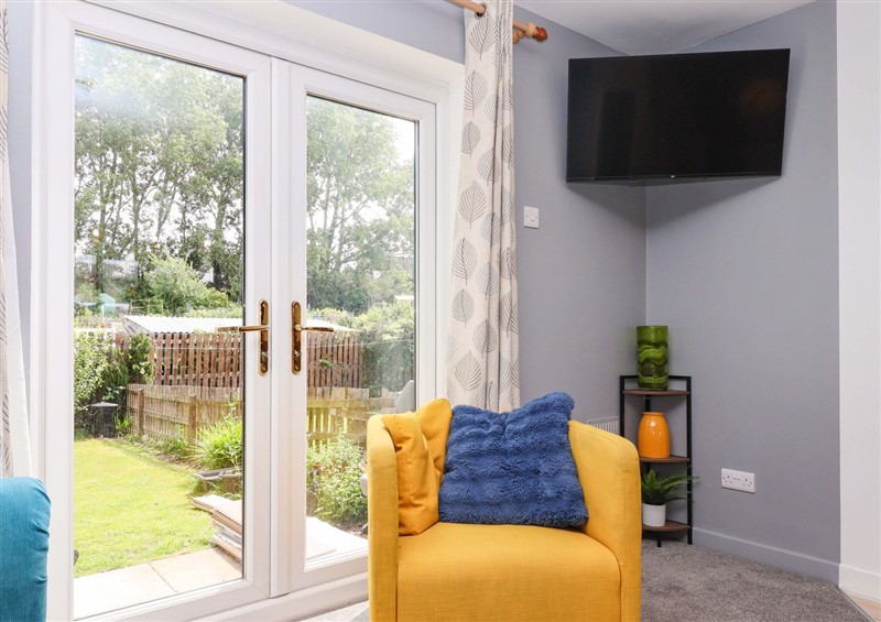 The living room at 8 Wharfedale Mews, Otley