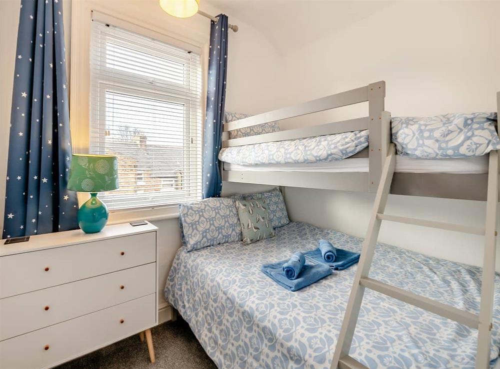 Bunk bedroom at 80 Seagull Escapes in Scarborough, North Yorkshire