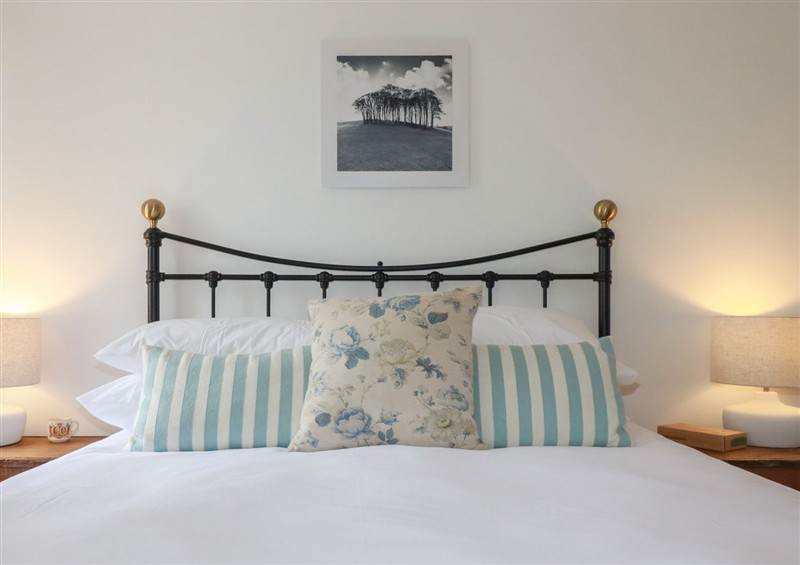 A bedroom in 84 Fore Street at 84 Fore Street, Port Isaac