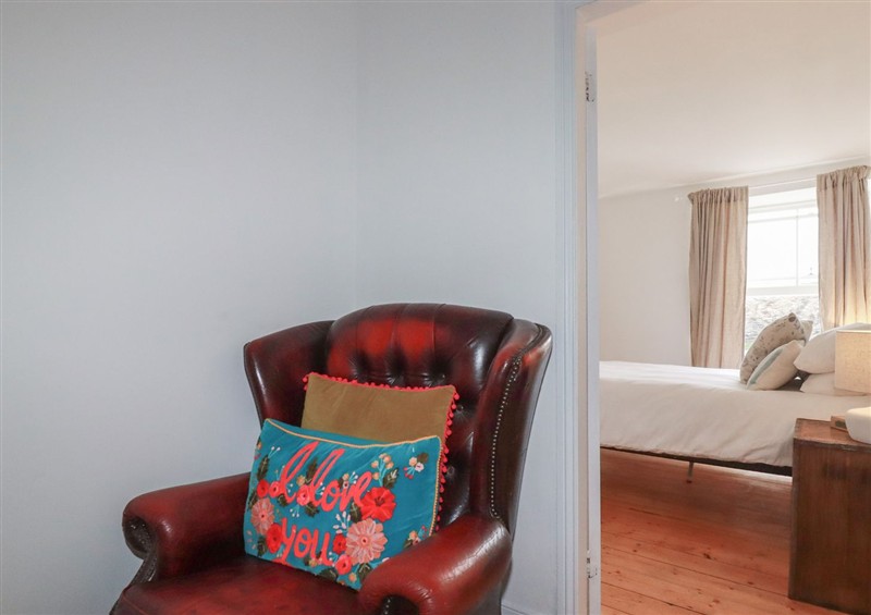 One of the 4 bedrooms at 84 Fore Street, Port Isaac