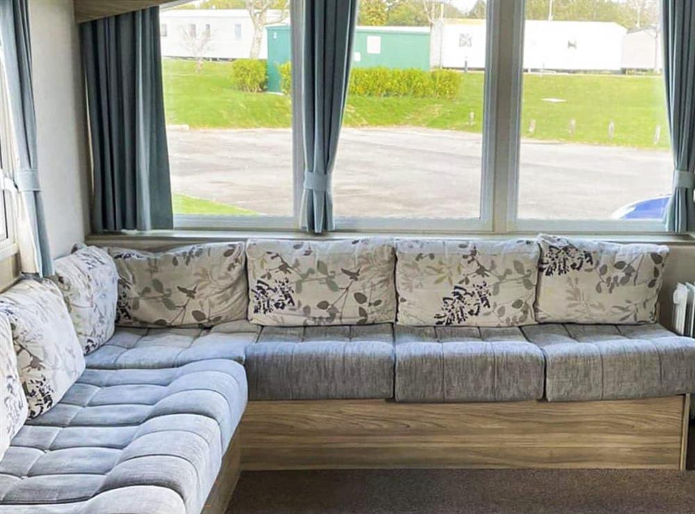Open plan living space at 85 Snowdonia View in Pwllheli, Gwynedd