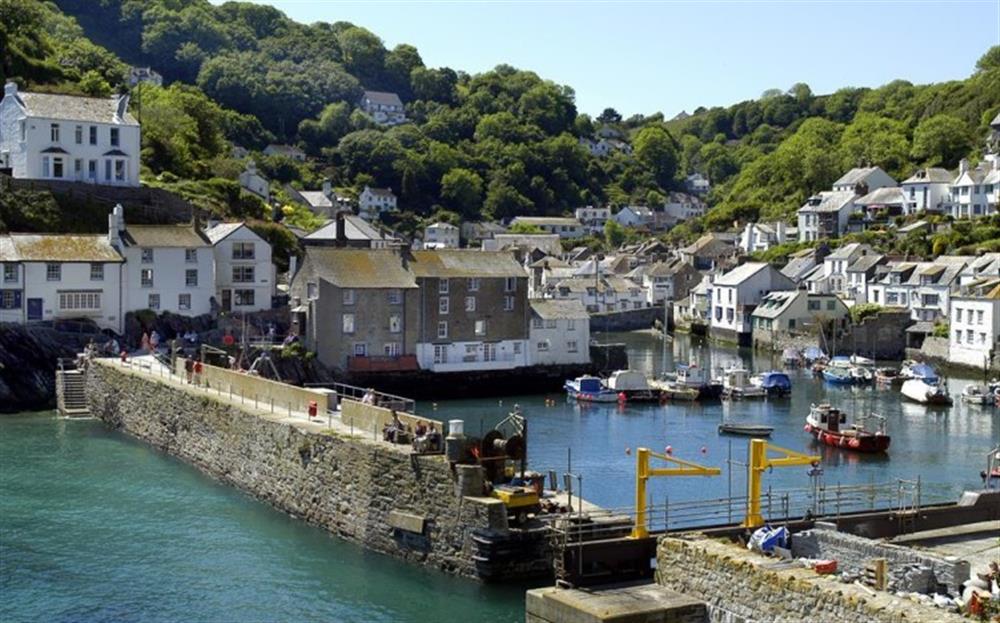 The fascinating Polperro harbour at 9 Bank Voles Nest in Looe