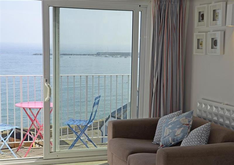 The living area at 9 Bay View Court, Lyme Regis