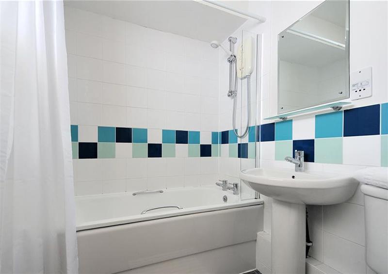 This is the bathroom at 9 Bay View Court, Lyme Regis
