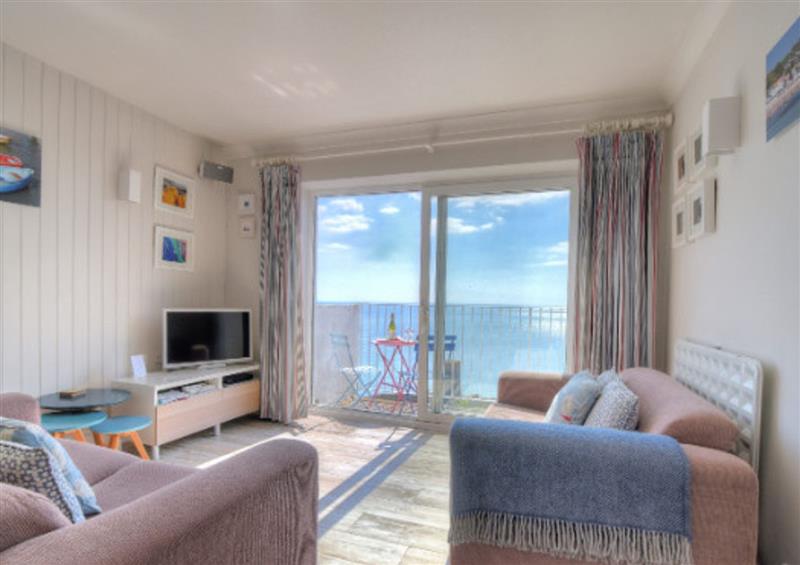 This is the living room at 9 Bay View Court, Lyme Regis