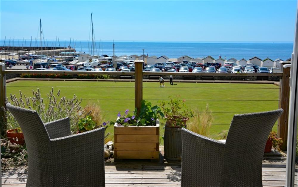 A Relaxing location at 9 Bowling Green in Lyme Regis
