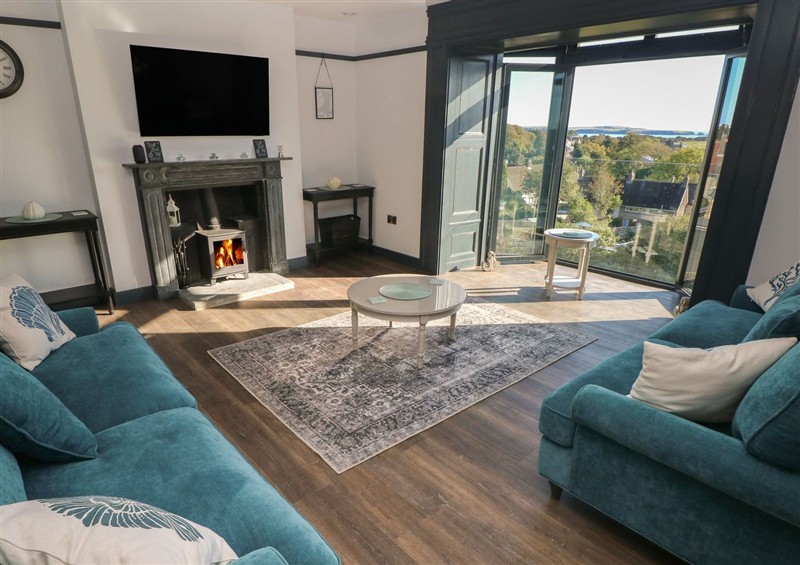 Enjoy the living room at 9 Brython Place, Tenby